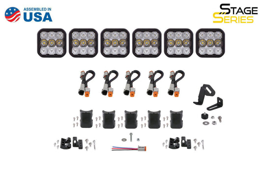 Diode Dynamics SS5 CrossLink 6-Pod 37.5" LED Light Bar (White)