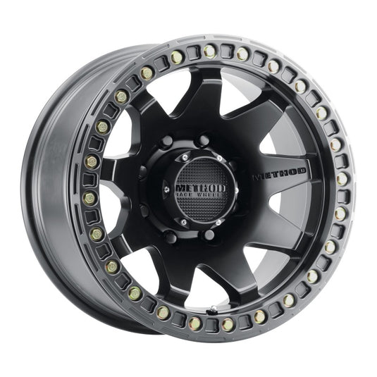 Method | MR108 17x9 -44mm Offset 8x6.5 130.81mm CB Matte Black w/BH-H24125-38 Wheels