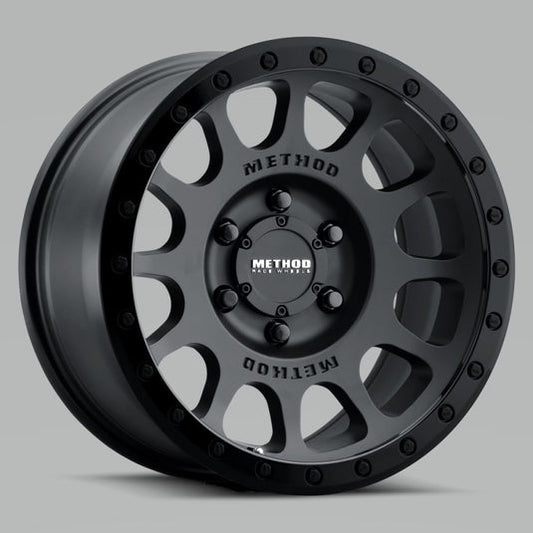 Method | MR305 NV 16x8 0mm Offset 6x5.5 108mm CB Double Black Wheels