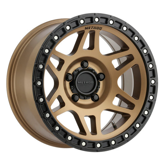 Method | MR312 18x9 +18mm Offset 5x150 110.5mm CB Method | Bronze/Black Street Loc Wheels
