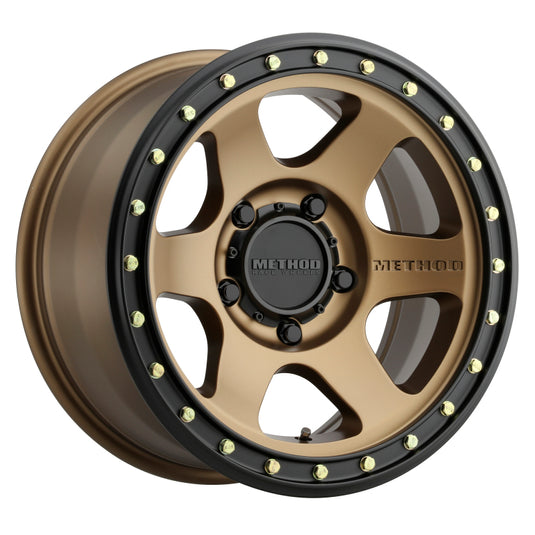 Method | MR310 Con6 18x9 +18mm Offset 5x150 110.5mm CB Method | Bronze/Black Street Loc Wheels