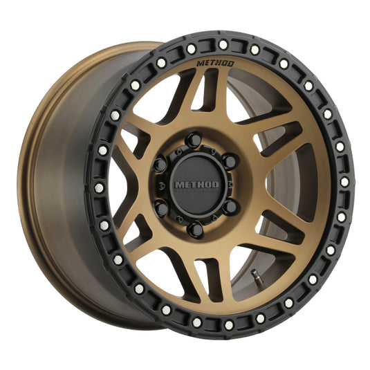 Method | MR312 18x9 +18mm Offset 6x5.5 106.25mm CB Method | Bronze/Black Street Loc Wheels