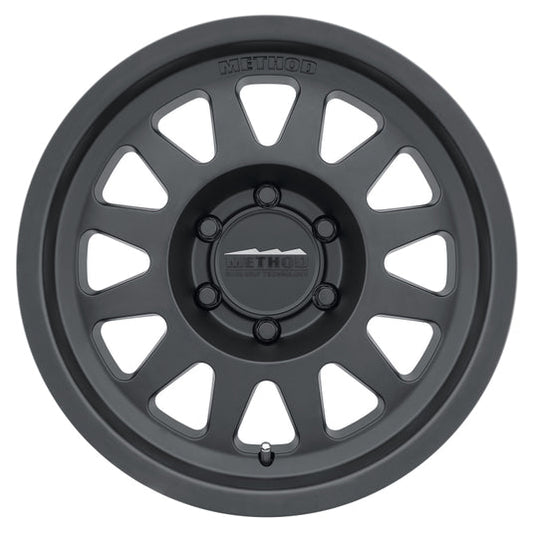 Method | MR704 17x8.5 0mm Offset 5x5 71.5mm CB Matte Black Wheels