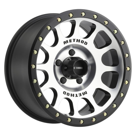 Method | MR305 NV 18x9 0mm Offset 5x150 116.5mm CB Machined/Black Street Loc Wheels