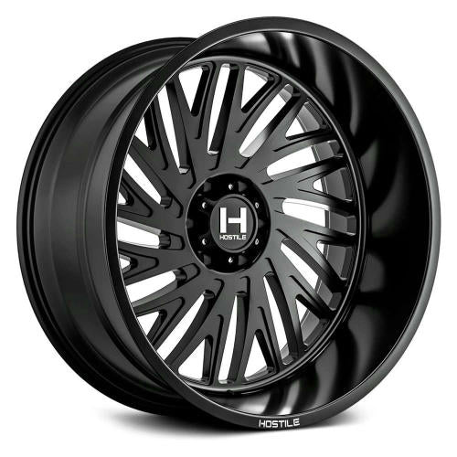 Hostile H131 Satin Black 20x10 -19mm