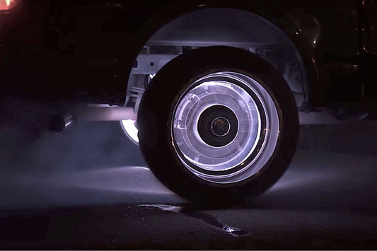 RGBW Profile Pixel Wheel Lights - Set of 4