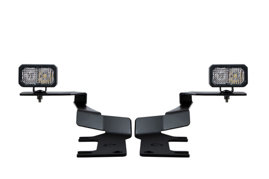 Diode Dynamics LED Ditch Light Kit: 2017-2022 Ford F250/F350 Super Duty