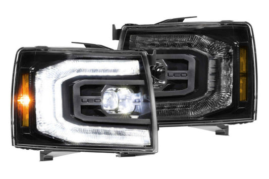 Morimoto XB LED Projector Headlights: Chevrolet Silverado 2007-2013
