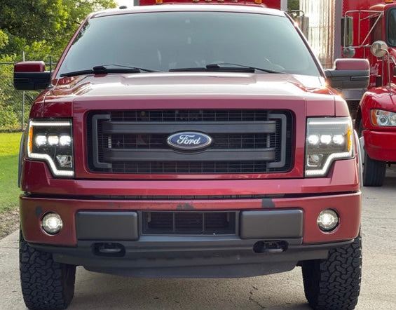 Morimoto XB LED Projector Headlights: Ford F150/Raptor 2009-2014