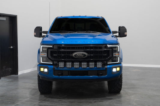 Diode Dynamics Stage Series LED Pocket Fog Light Kit: 2020-2022 Ford F250/F350 Super Duty
