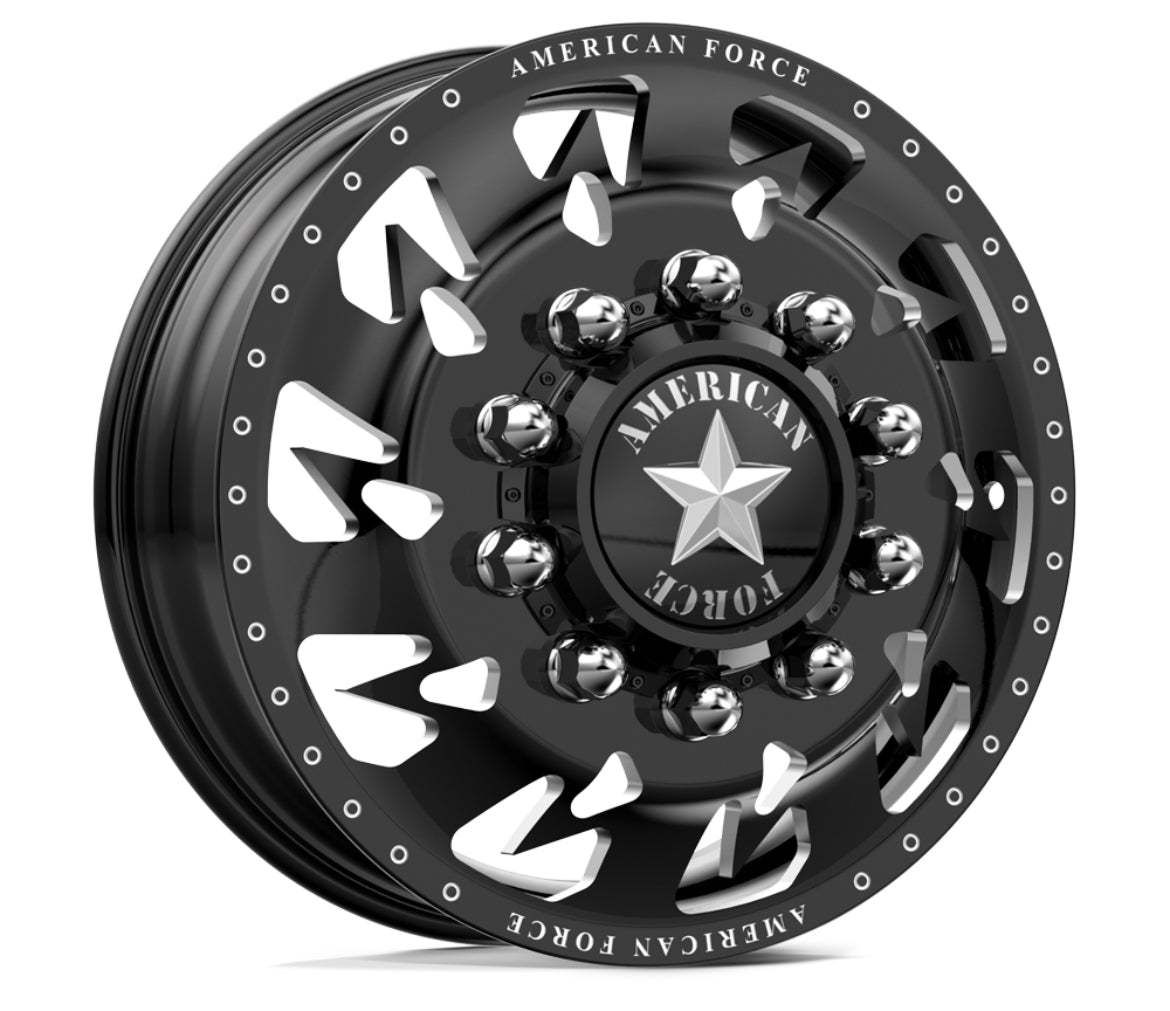 AMERICAN FORCE DUALLY W/ ADAPTERS SIDEWAYS