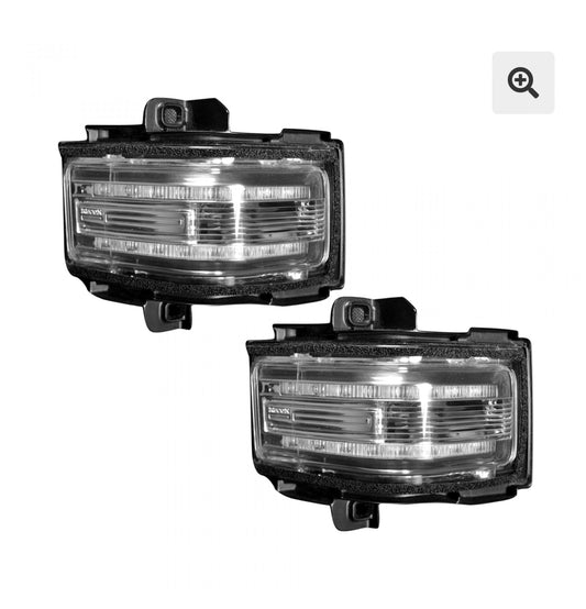 Ford F250/F350/F450 2017-2022 Super Duty Side Mirror Lens LED Clear