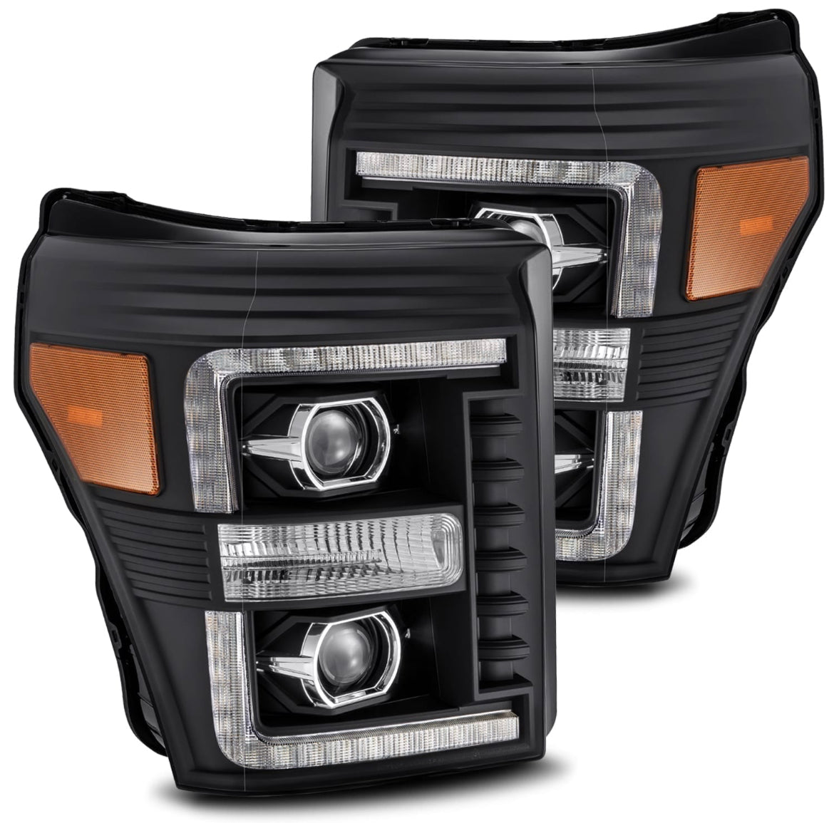 AlphaRex Luxx-Series LED Headlights: Ford Super Duty F250 (2011-2016)
