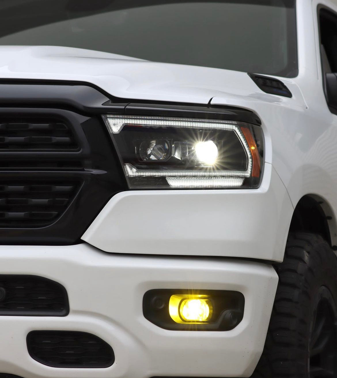 AlphaRex Luxx-Series LED Gen2 Headlights: Dodge Ram 1500 (2019-2024)