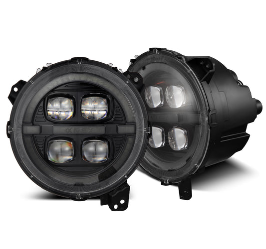 2018-2023 Jeep Wrangler JL / Gladiator JT Alpharex Nova LED Headlights