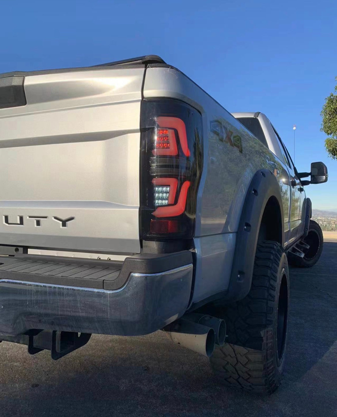 FORD SUPER DUTY F250/F350 (2017-2019): ALPHAREX PRO LED TAIL LIGHTS