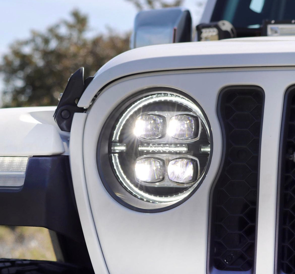 2018-2023 Jeep Wrangler JL / Gladiator JT Alpharex Nova LED Headlights