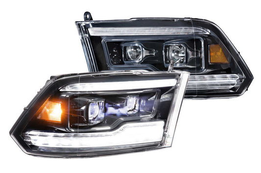 Morimoto XB LED Projector Headlights: Dodge Ram 1500/2500/3500 2009-2018