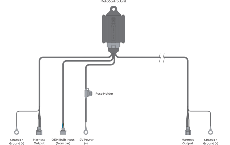 Ford F150 2009-2014 OEM HID Headlight Conversion Harness
