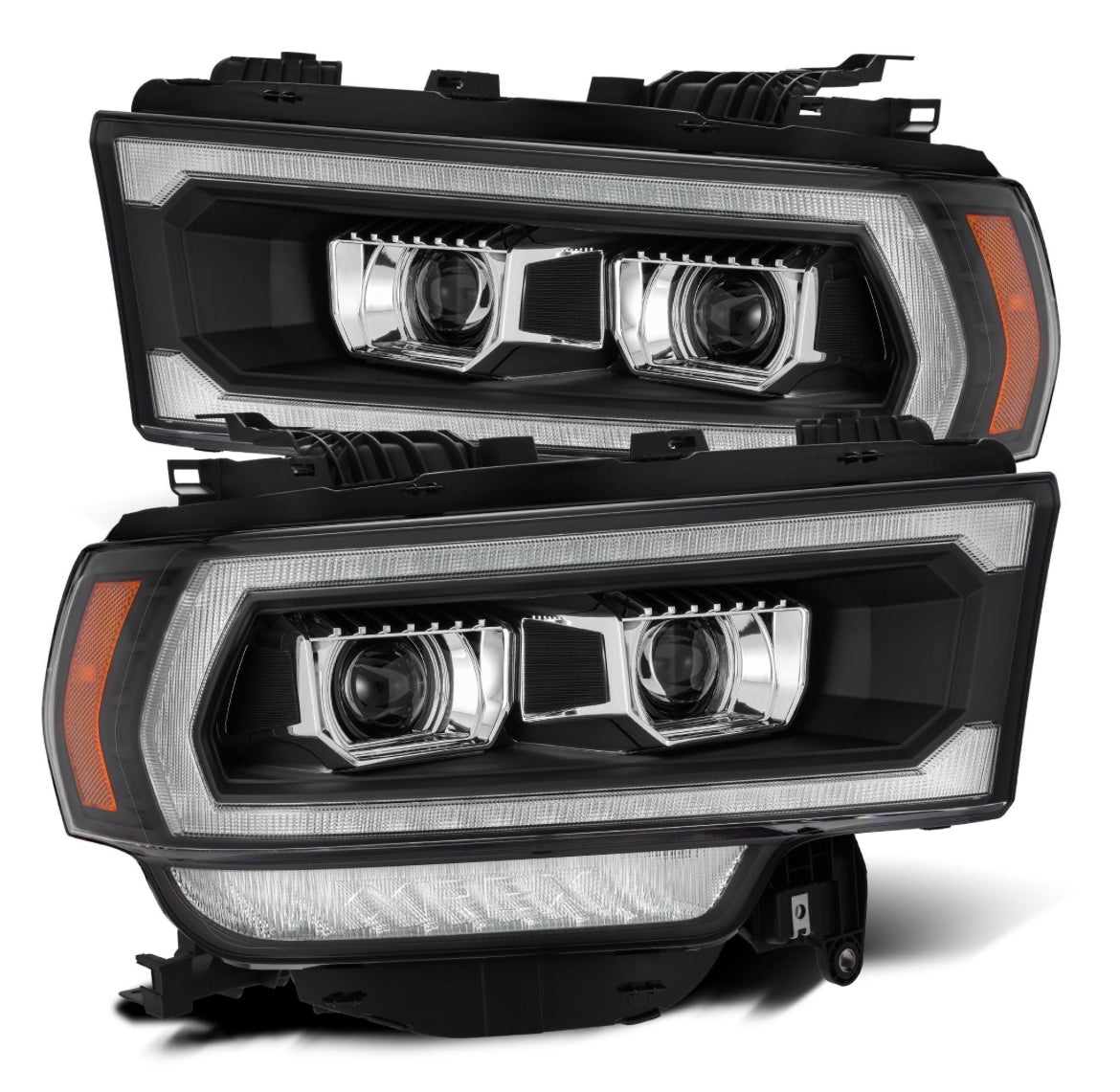 DODGE RAM 2500/3500 HD (2019-2024): ALPHAREX LUXX HEADLIGHTS