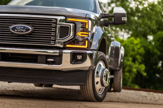 MORIMOTO 4BANGER LED FOG LIGHTS: FORD SUPER DUTY F250/F350 (2017-2022)