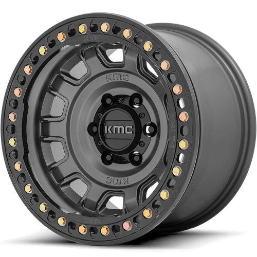 KMC KM236 Anthracite 17x9 -38mm