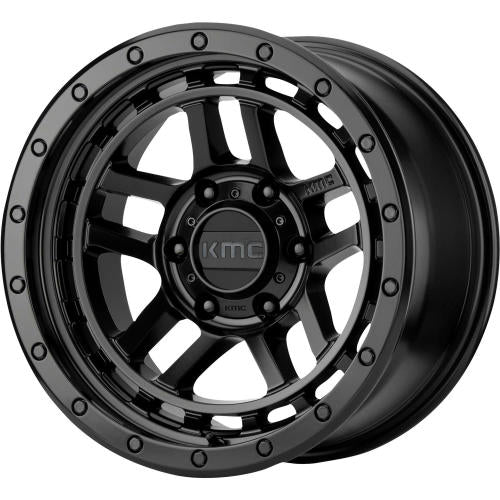 KMC KM540 Black 18x8.5 0mm