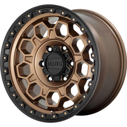KMC KM545 Bronze Black 17x9 -12mm
