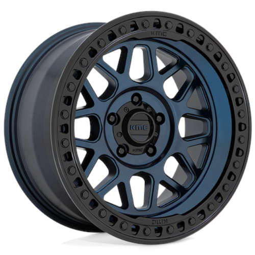 KMC KM549 Black Blue 18x8.5 0mm
