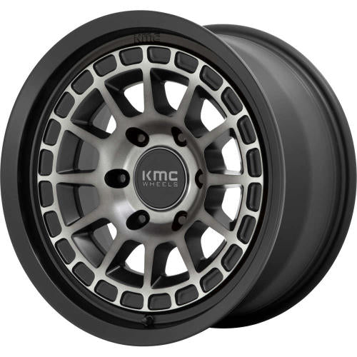 KMC KM719 Black Gray 17x8 +20mm