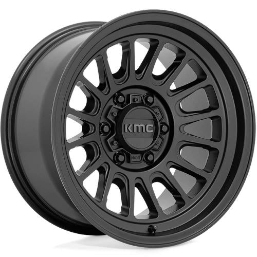 KMC KM724 Satin Black 17x8.5 0mm