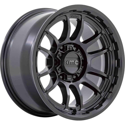 KMC KM727 Satin Black 20x9 0mm