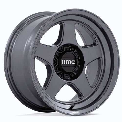 KMC KM728 Gray 17x9 -38mm