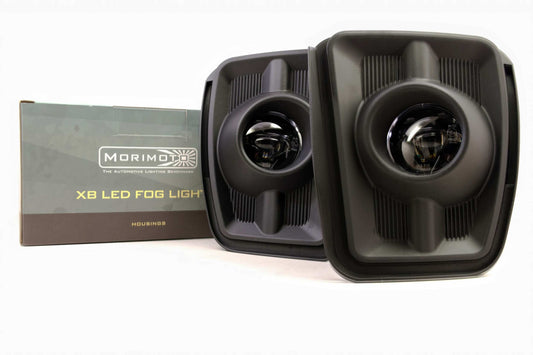 Morimoto XB LED Projector Fog Lights Vertical: Dodge Ram 1500 2009-2018