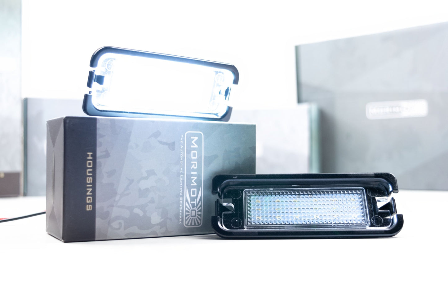 Morimoto XB LED License Plate Modules: Ford Mustang 2015-2022