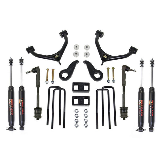 3.5"F / 2"R SST Lift Kit - GM Silverado / Sierra 2500HD W/ Tow Block & SST3000 Shocks 2011-2019