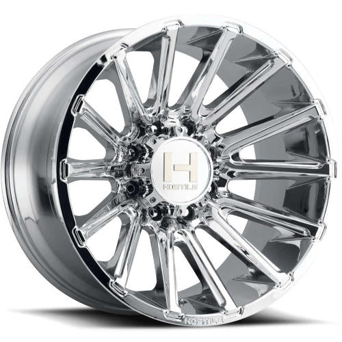 Hostile Typhoon Chrome 20x10 -19mm