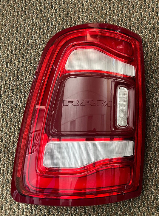 OPEN BOX used 2019-2023 Ram 2500 OEM driver side led tail light with BSS