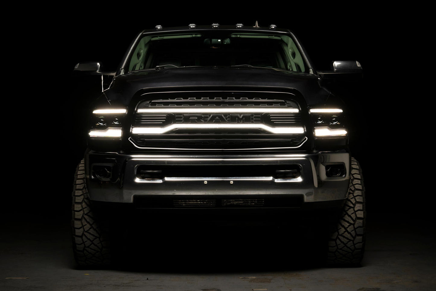 2013-2018 Ram 1500/2500/3500 MORIMOTO XBG LED DRL GRILLE (White or Amber)