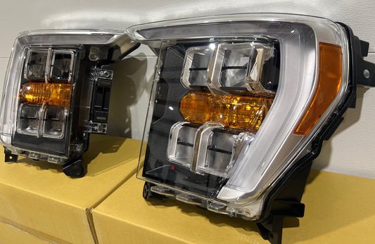 2021-2023 Ford F150 LED Reflector HeadLights
