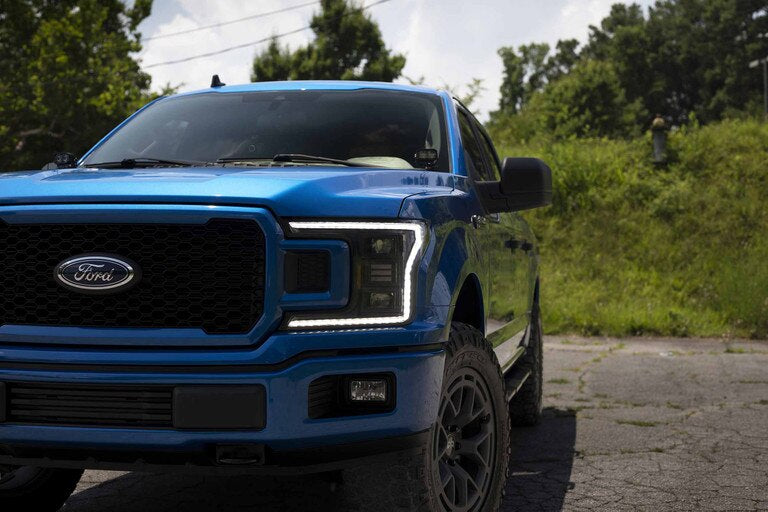 Morimoto XB Hybrid LED Projector Headlights: Ford F150 2018-2020