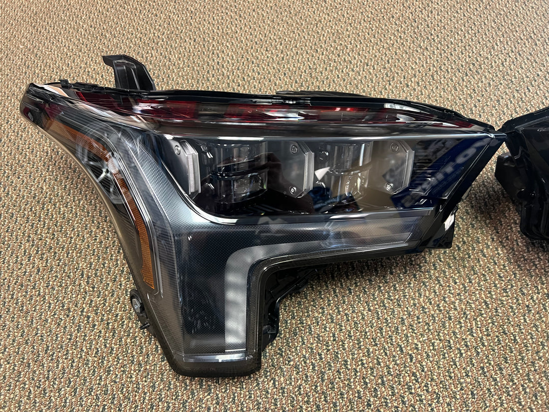 2022-2024 Toyota Tundra OEM LED projector headlights trd pro – SQUARE1 ...