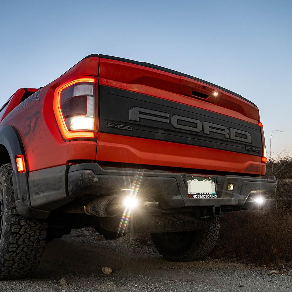 Baja Designs S2 Sport Dual Reverse Light Kit - 2017-2024 Ford Raptor ...