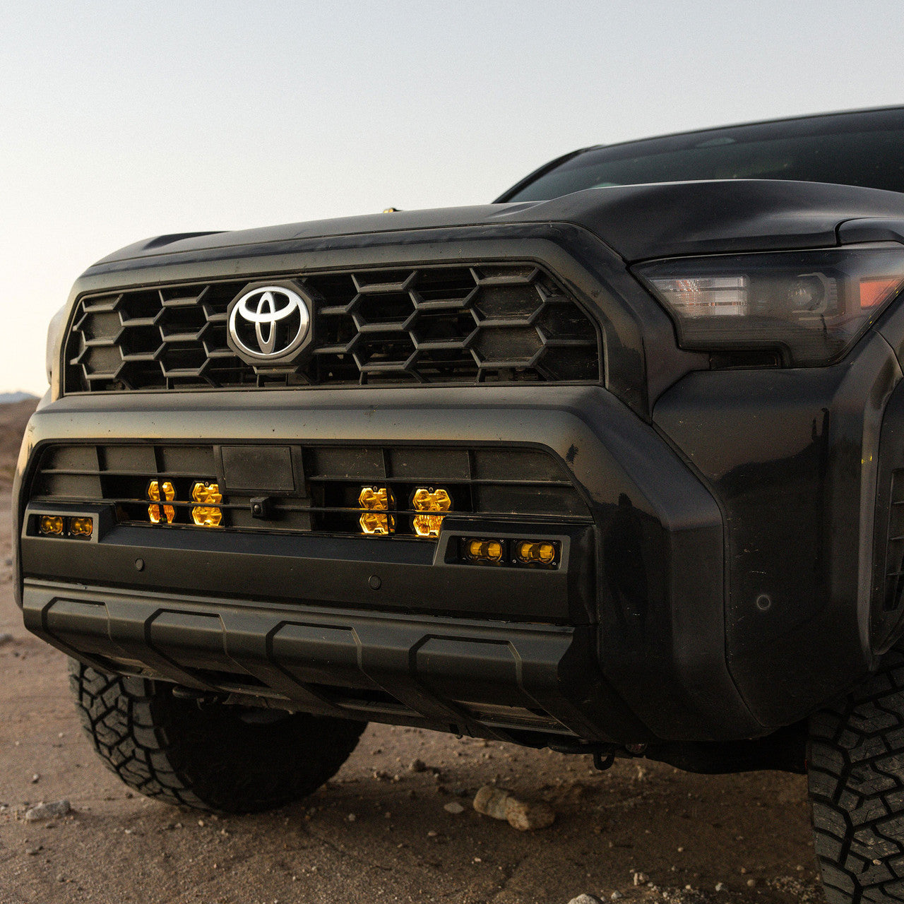 2025-2026 Toyota 4Runner Baja Designs Squadron 2.0 Behind The Grille Light Kit