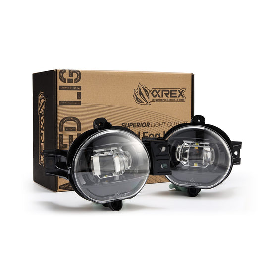 2002-2008 Dodge Ram Alpharex Double Tap Dual Color 3000k/6500k LED Projector Fog Lights