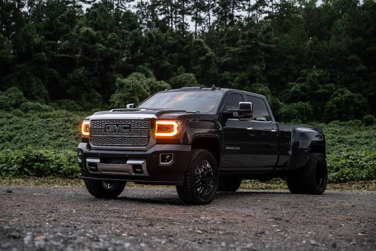 Morimoto XB Evo LED Projector Headlights: GMC Sierra 2014-2018 1500 2015-2019 HD 2500/3500