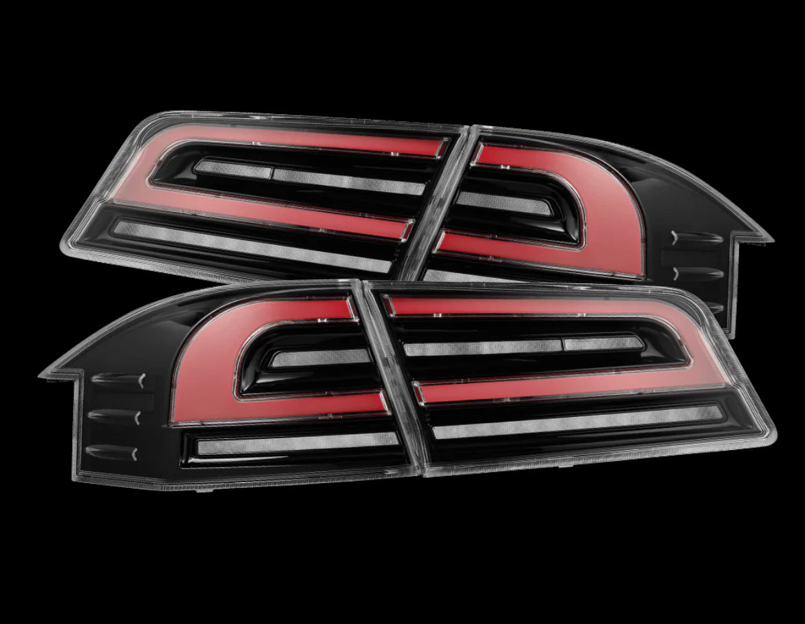 2012-2021 TESLA MODEL S ALPHAREX LUXX LED TAIL LIGHTS
