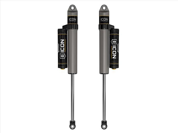 ICON 1999-2024 Ford F-250/F-350 Super Duty, 3-6” Lift, Rear, V.S. 2.5 Aluminum Series Shock Absorbers, Piggyback Reservoir, Pair