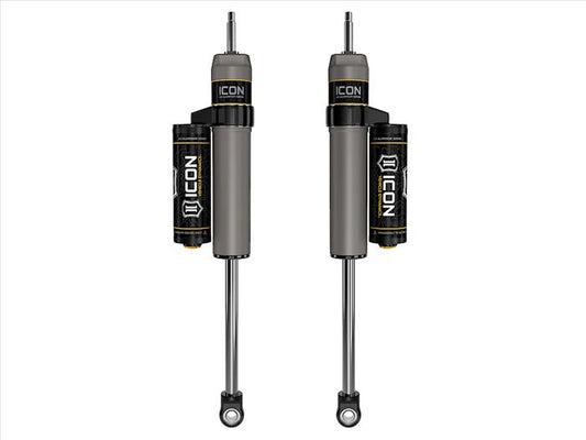 ICON 2005-2022 Ford F-250/F-350 Super Duty 4WD, 4.5” Lift, Front 2.5 VS Piggyback Reservoir Shocks, Pair