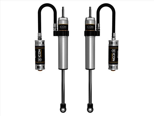 ICON 2005-2023 Toyota Tacoma, 6” Lift, Rear, 2.5 VS Remote Reservoir Shocks, Pair